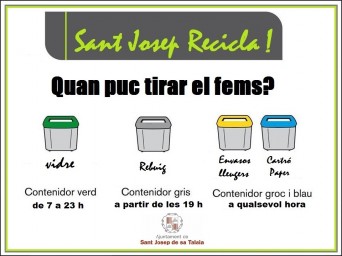 sant josep recicla horaris