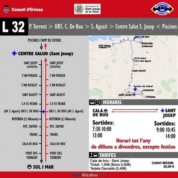 Horario autobus