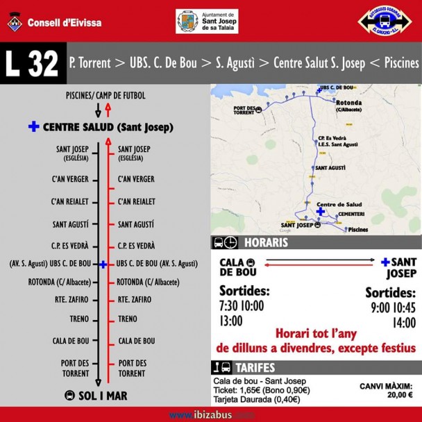 Horario autobus