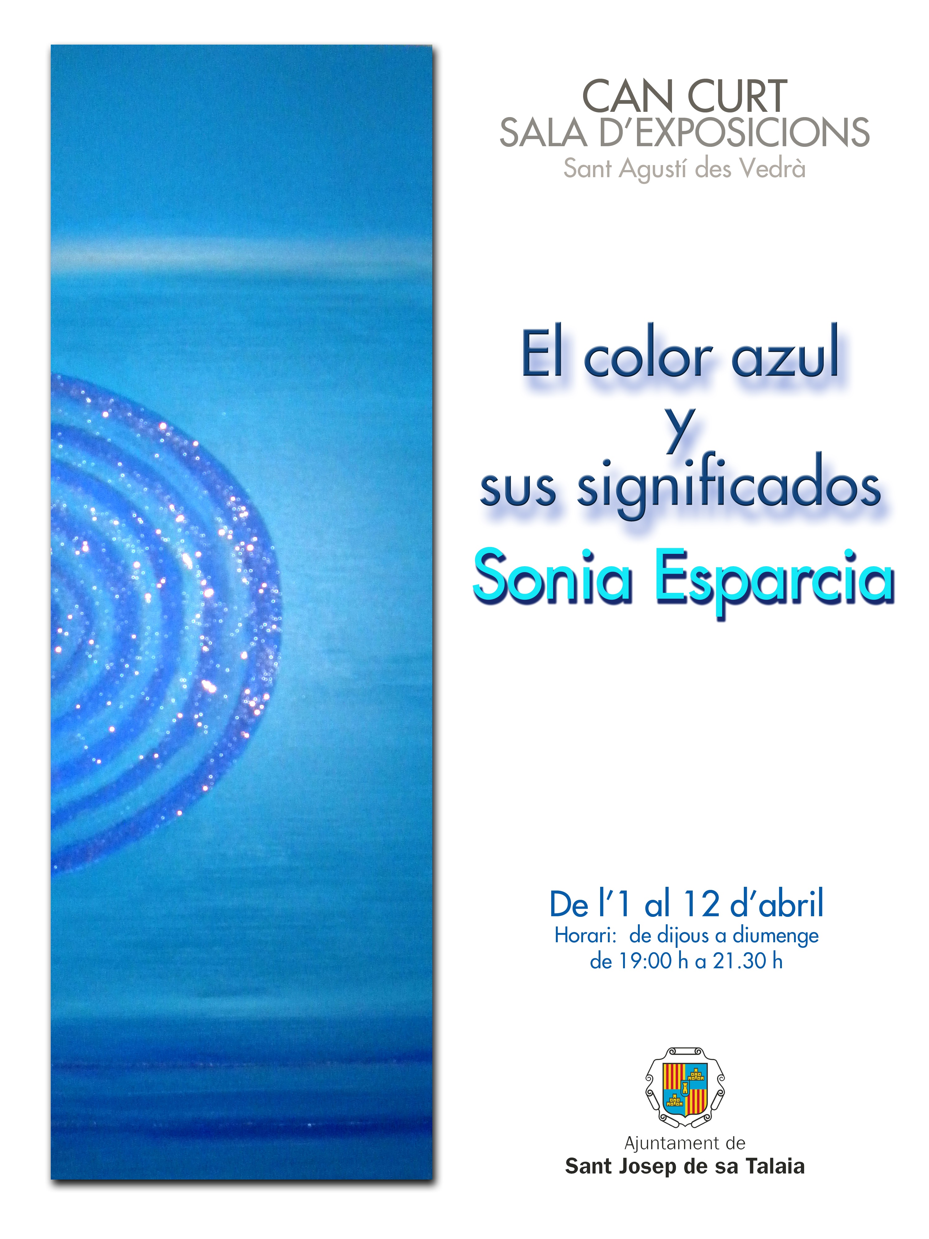 "El color azul y sus significados", nueva exposixión en la sala Can