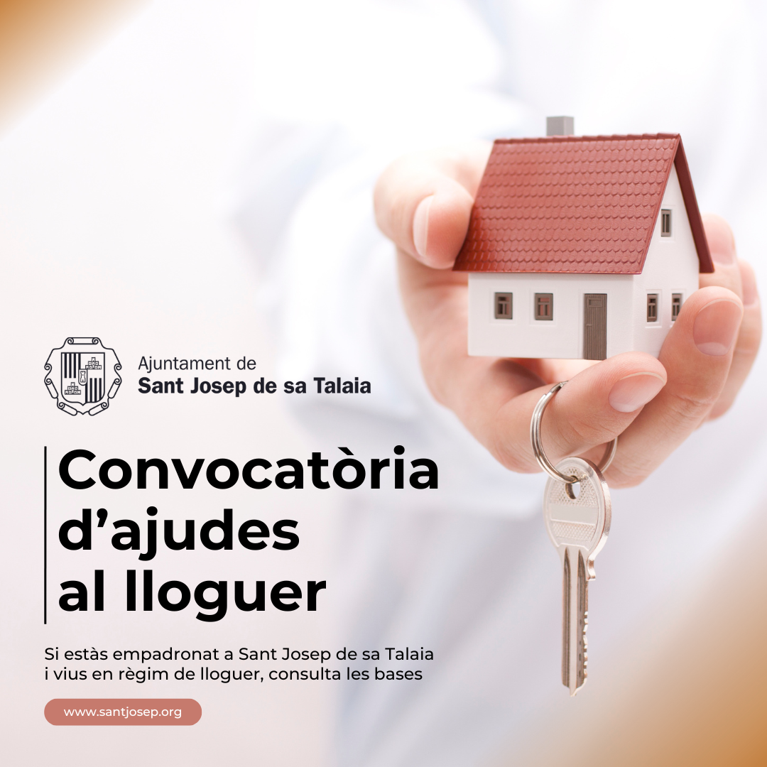 Sant Josep abre el plazo para presentar las solicitudes de ayudas al ...