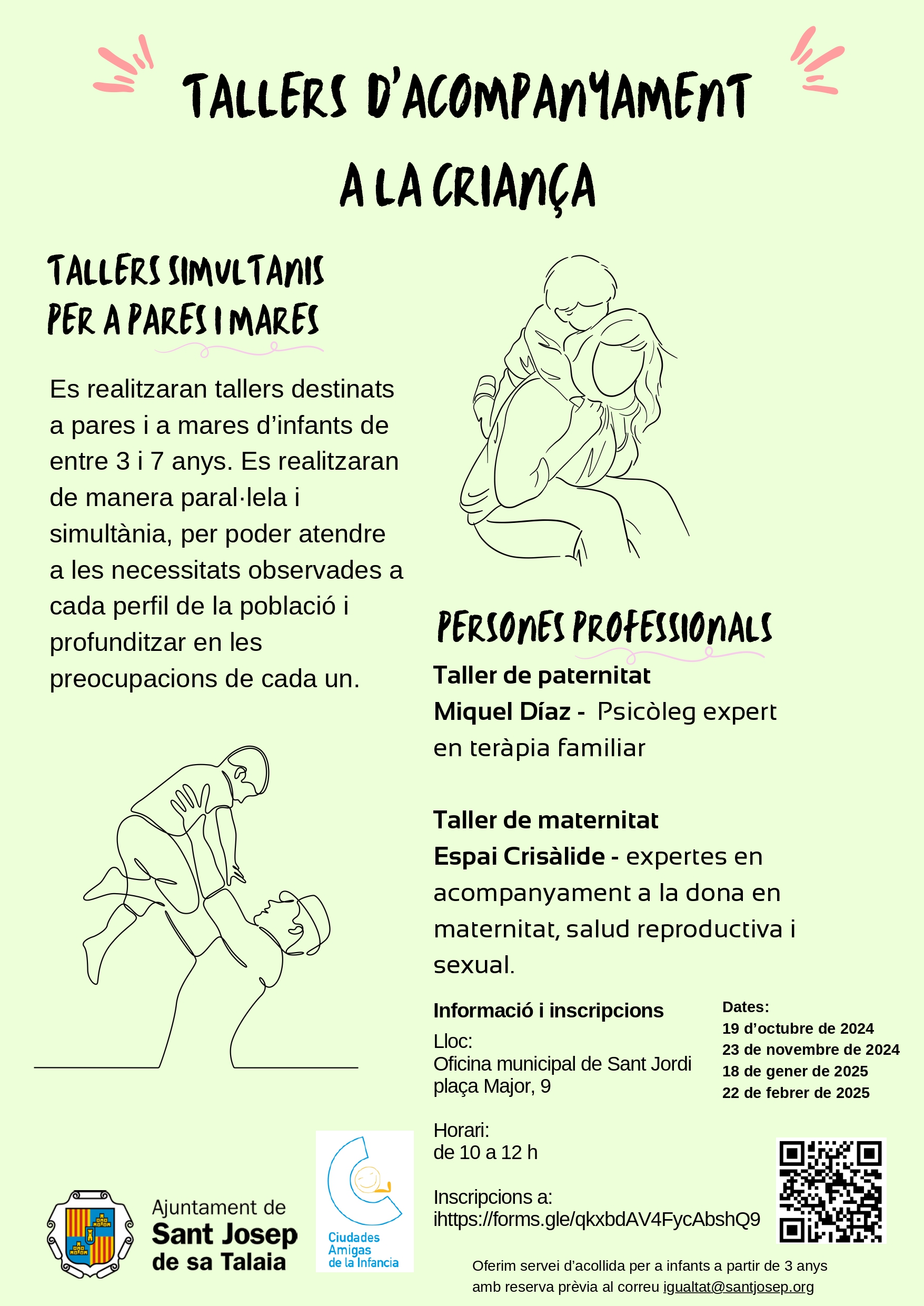 Tallers d'acompanyament a la criança