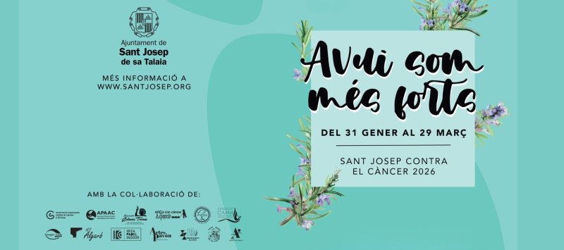 Presentació Sant Josep contra el Cáncer 2026 (620 x 275 mm)