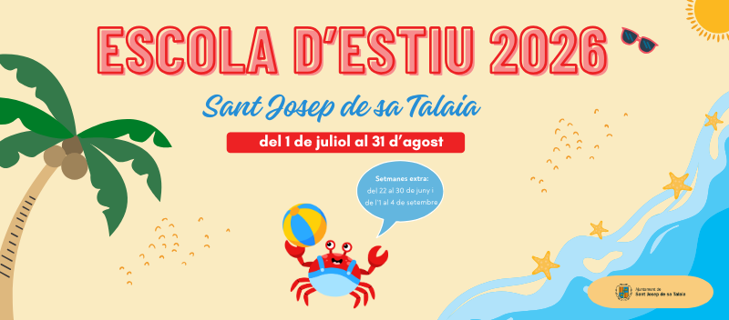 Banner web - Escola estiu 2026